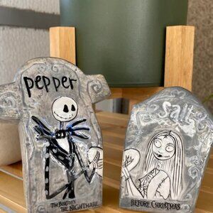 Jack & Sally NMBC NECA Salt & Pepper shakers